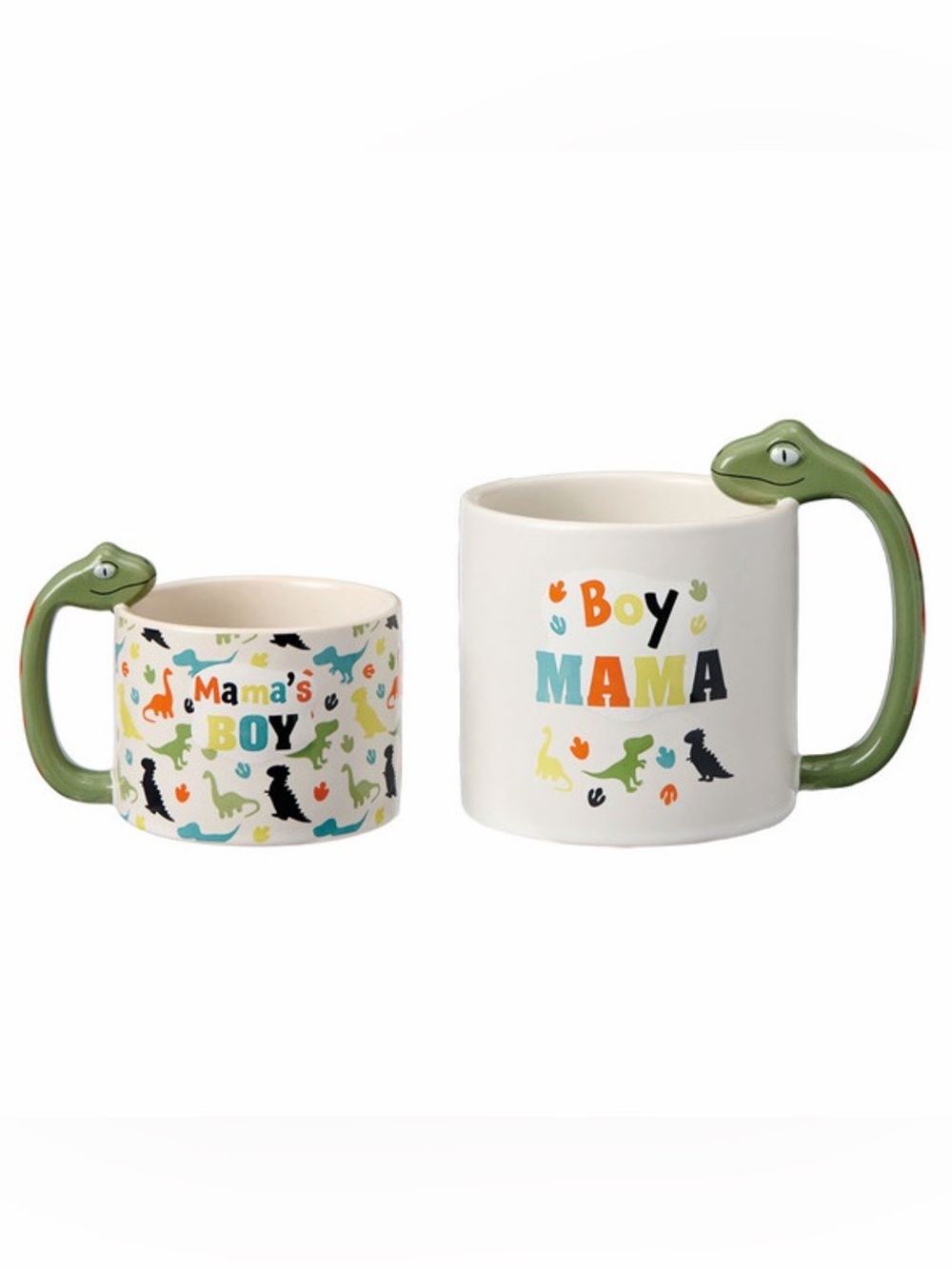 Dinosaur Mama's Boy, Boy Mama Mug Set